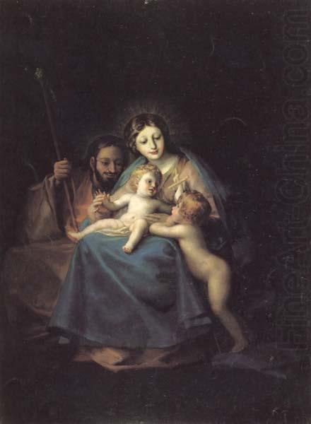 The Holy Family, Francisco de goya y Lucientes